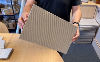 Le Plat CORRUPAD : une protection carton conçue pour encaisser les chocs