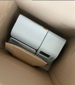 realisation corrupad plat feuille a feuille calage protection carton machine a affranchir 5